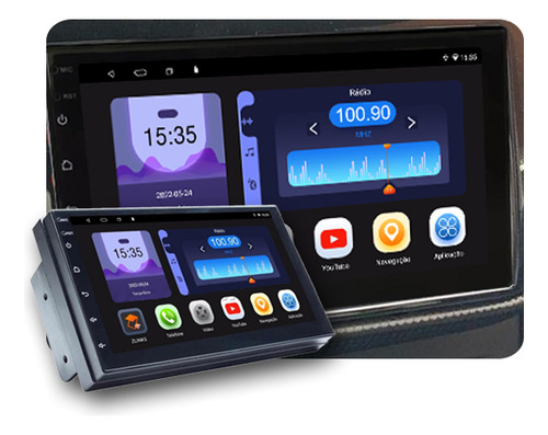 Multimídia Fiat Punto Linea 2016 2017 2018 2019 V2 Octa 4g 7