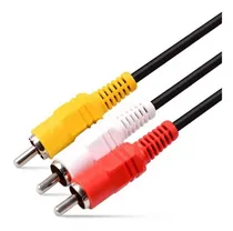 Comprar Cable Rca 3x3 Audio Video 10 Metros \u002F Crisol Tecno