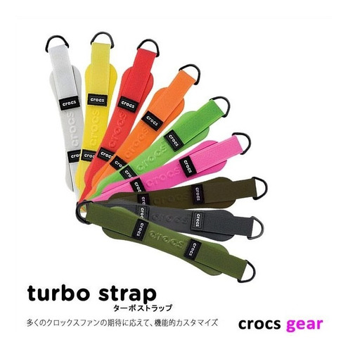 Crocs Turbo Straps Original Importada Unisex Cross