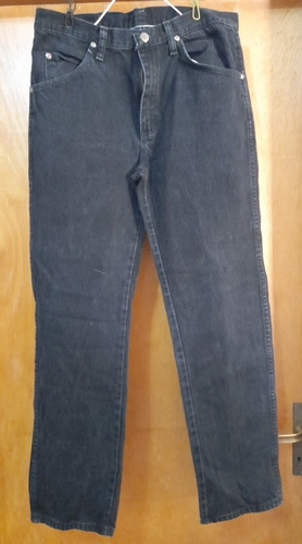 Pantalón Jean Negro Caballero Wrangler Original