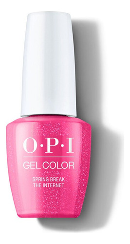 Opi Gel Color Me Myself & Opi Pink Spring Break The Internet