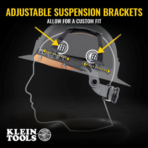 Casco De Seguridad Klein Tools 80167 Para Arboristas Blanco