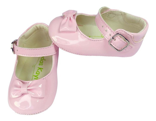 Balerina Zapato Charol Para Bebé - Precaminante 