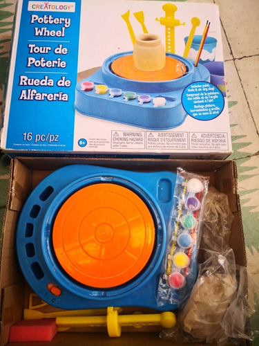 Juego Rueda De Alfarería Eléctrico Pottery Wheel 16pz Comple