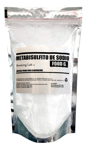 Metabisulfito De Sodio X 1 Kg. Food Grade Calidad Premium!