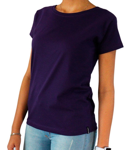 Imagem 1 de 4 de Kit 5 Camiseta Feminina Algodão  Atacado Blusa De Fabrica
