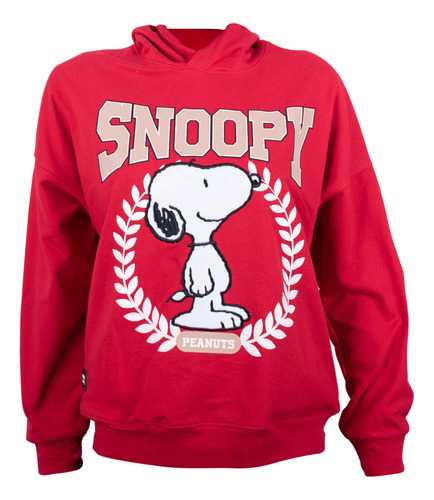 Sudadera Dama Varsity-snoopy-american Level