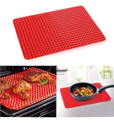 Tapete De Horno Para Cocina En Silicona Anti-adherente 40x27