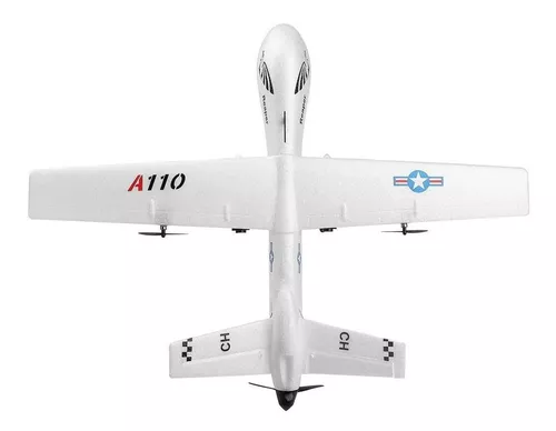 Aeromodelo completo avião de controle remoto - Hobbies e coleções