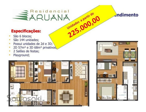 Apartamento A Venda No Bairro Campo Comprido Em Curitiba - - Ap-1004-1