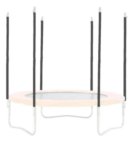 // 10 Piezas 40 Cm Postes De Trampolín Cubierta Accesorios