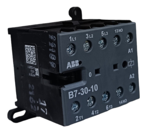 Mini Contactor Abb B7-30-10 24v C/block Aux Caf6-11m 1na+1nc