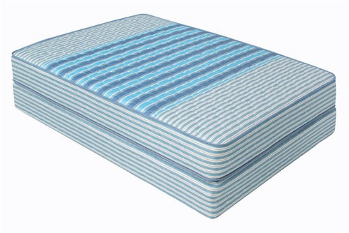 Box Supremo Hotelero Queen Size - Azul