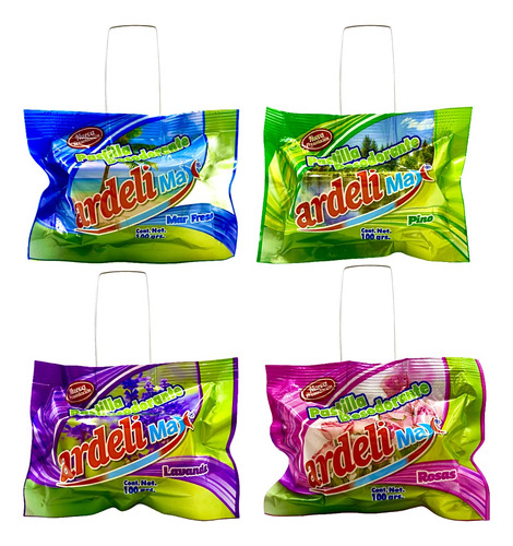 24 Pastilla Baño Desodorante Aromatizante Wc Ardeli Max 100g