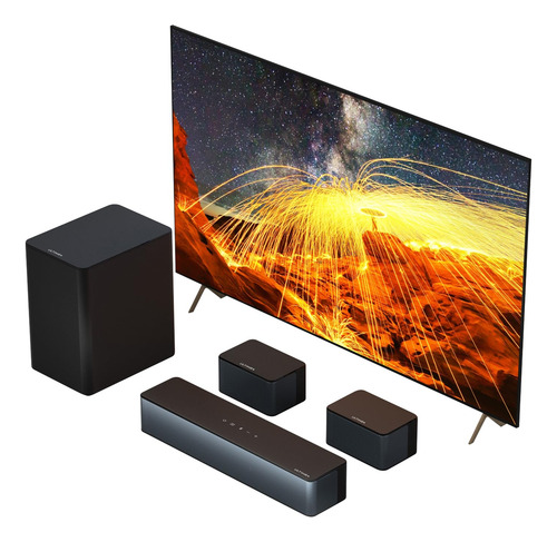 Barra De Som Ultimea 5.1 Virtual Surround 320w Bluetooth 5.3