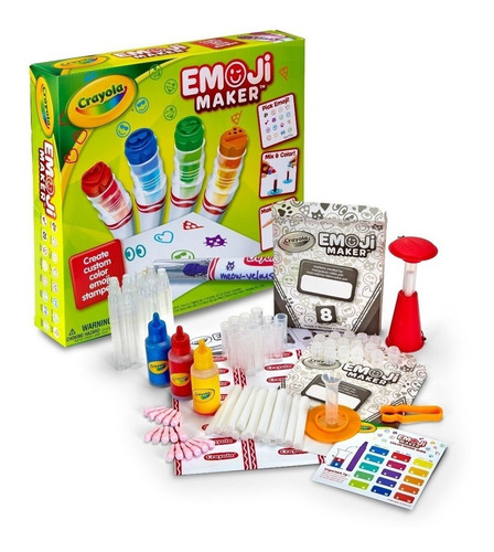 Imagen 2 de 2 de Fabrica De Emojis Crayola Set Para Armar Emoji
