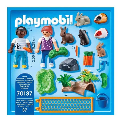 Compartimento para animais de fazenda Playmobil 70137 Country Intel