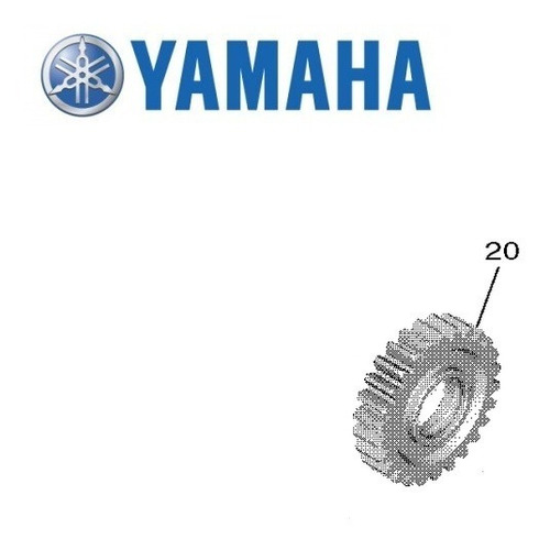 Engrenagem 3ª Do Eixo Principal 26d Yamaha Yzf 450 14-20