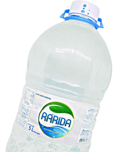 Água Mineral Alcalina Rárida 5l / Ph 10,55 / Descartável