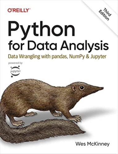 Libro: Python For Data Analysis: Data Wrangling With Pandas,