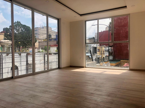 Imagen 2 de 14 de Departamento En Renta Colonia Del Valle (nuevo)