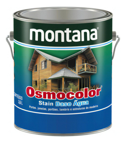 Osmocolor Stain Base Água Natural Uv Gold 3,6l Montana