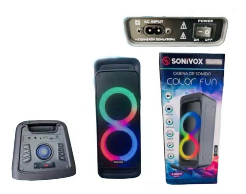 Parlante  Sonivox Vs-ss2418 Bluetooth Radio Fm Usb