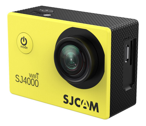 Câmera de vídeo Sjcam SJ4000 WiFi Full HD NTSC/PAL amarela