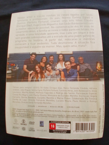 Box Felizes Para Sempre - Dvd Com 3 Discos Globo (Usado)