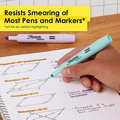 Highlighters De Tanque Sharpie®, Colores Pastel Suaves, De