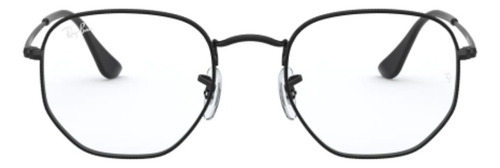 Armação De Grau Ray-ban Hexagonal Preto 0rx6448l 2509 54