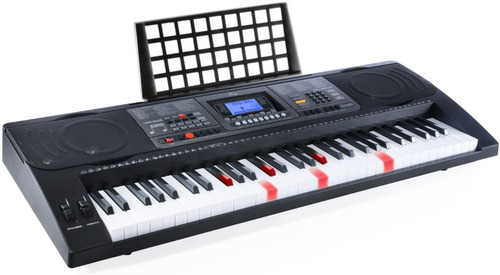 Imagen 1 de 7 de Organeta Piano Kl92 Con Luces Guia Teclas Sensibles