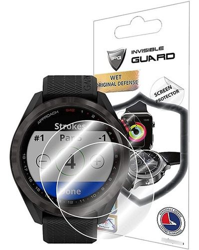 Ipg Para Garmin Approach S42, Gps Golf Smartwatch Protector.