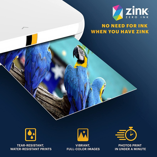 Imagen 7 de 8 de Papel Fotografico Kodak Zink 2x3 / 50 Unidades