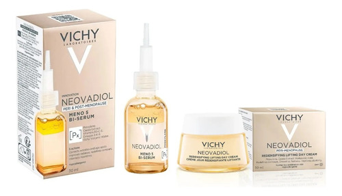 Combo Vichy Neovadiol Meno 5 Bi-serum + Peri Menopausia 