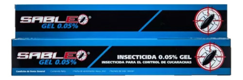 Insecticida Sable Gel Cucarachas Jeringa 5gr Ventasrey