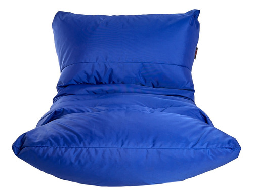 Sillon Puff Print Azul Këssa Muebles