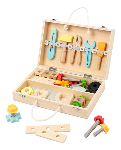 Kits De Herramientas De Construcción De Modelos De Madera