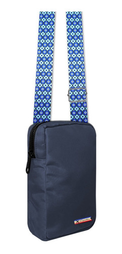 Imagen 1 de 3 de Bandolera Porta Celular Mini Cartera Bolso Correa Regulable