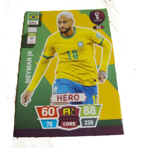 Carta Neymar Jr Adrenalyn Mundial Qatar 2022 Base