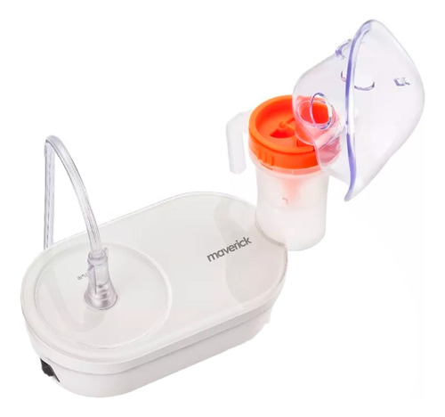 Nebulizador Mini A Pistón Maverick 405b Para Niños Y Adultos