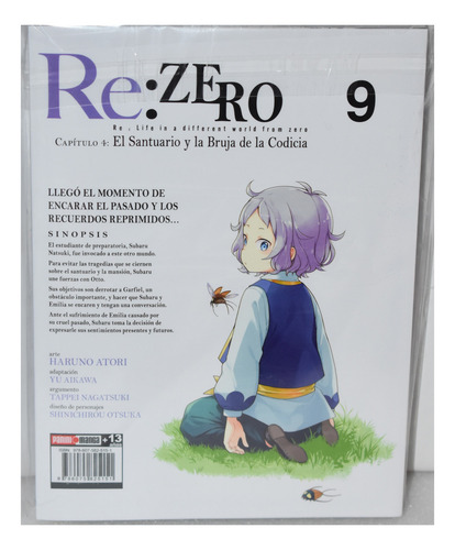 Re Zero: Capitulo 4, De Tappei Nagatsuki. Re Zero, Vol. 0. Editorial Panini, Tapa Blanda, Edición 0 En Español, 2024