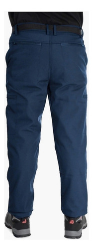 Pantalon Softshell Termico Hombre Impermeable Moto Nieve Elt