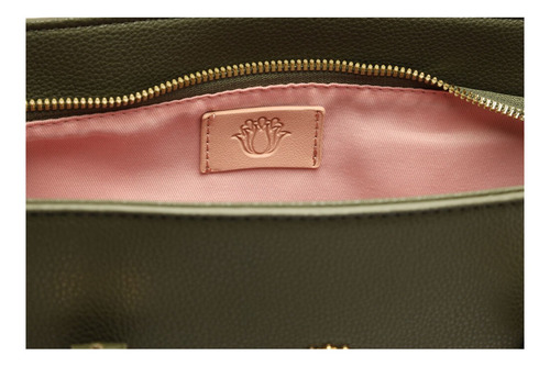 Imagem 4 de 5 de Bolsa Feminina Grande Shopping De Ombro Verde - My Shoes