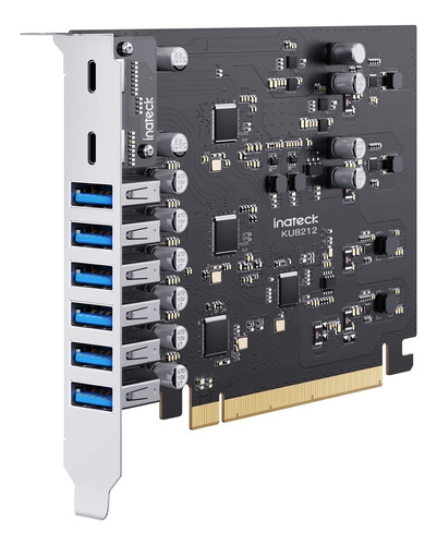 Inateck Fuente De Alimentación Usb Pcie Card Total 16 Gbps 