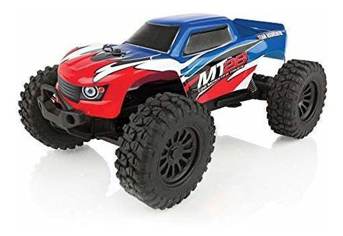 Equipo Asociado 1/28 2wd Mt28 Monster Truck Rtr Cepillado.