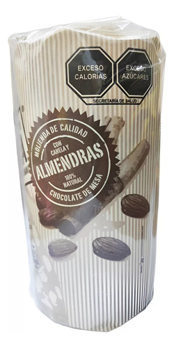 Chocolate Kekua Hecho A Mano En Metate Con Almendras 400 Grs