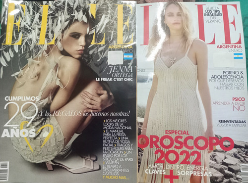 Elle X 8 Revistas Mas Regalos. Envio Gratis