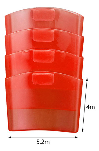 3 Portavasos Para Té, Accesorios Para Té, Herramienta Rojo