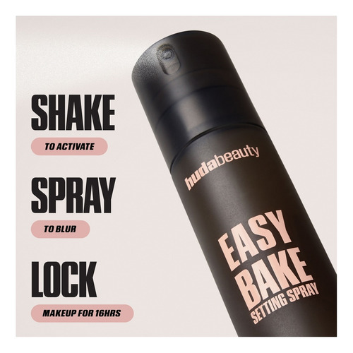 Huda Beauty Settig Spray Easy Bake Bmakeup